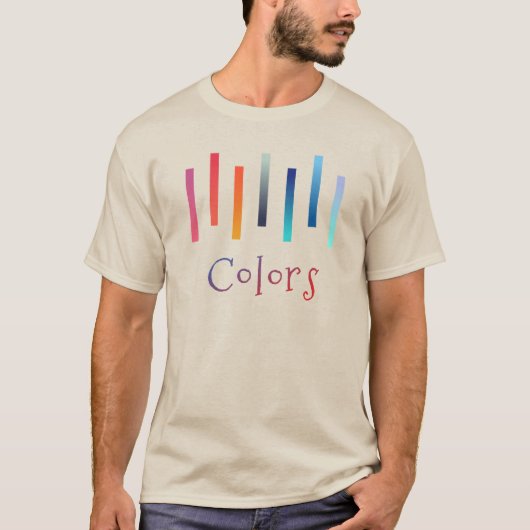 色 colores color’s tシャツ (正面)