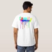 色 Tシャツ (裏面フル)
