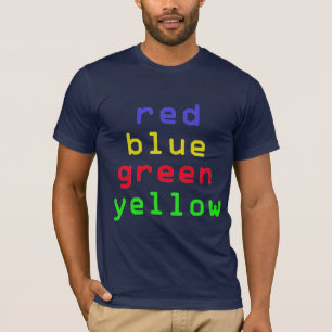 色 Tシャツ