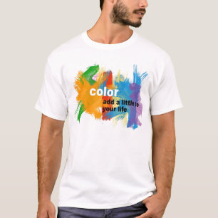 色 Tシャツ