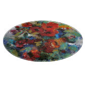 色IIのしぶき カッティングボード (角)