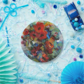 色IIのしぶき ペーパープレート (パーティー)