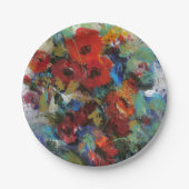 色IIのしぶき ペーパープレート (正面)