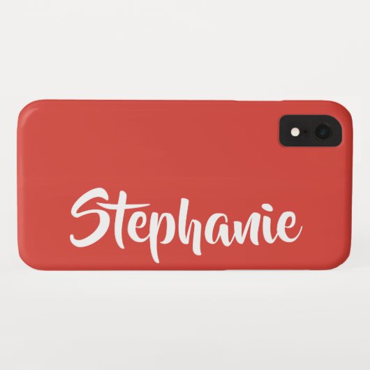 色iPhone XR、パーソナライズされたXS、XS Maxを選択 Case-Mate iPhoneケース (裏面(横))