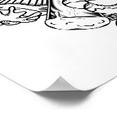 色Itポスターファストフードアート ポスター (角)