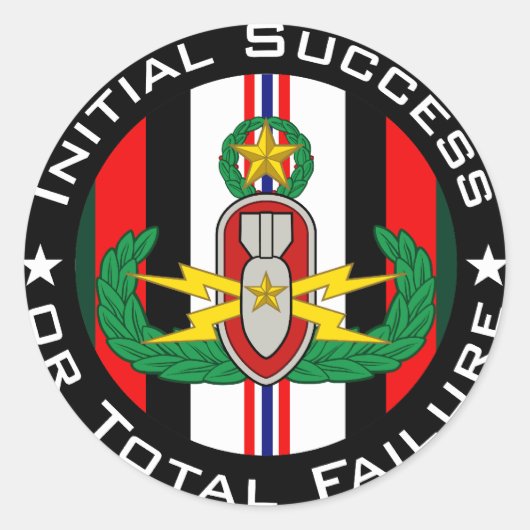 色OEF ISoTFのEODのマスター ラウンドシール (正面)