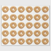 艶をかけられたドーナツ ラッピングペーパー (フラット)