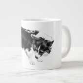 艶消し葉調査員 ジャンボコーヒーマグカップ (正面右)