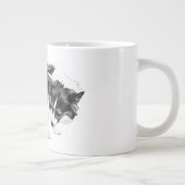 艶消し葉調査員 ジャンボコーヒーマグカップ (右)