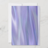 艶麗な絹とグリッタールックSweet sixteenインビ 招待状 (裏面)