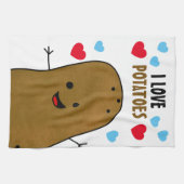 芋が大好き キッチンタオル (横)