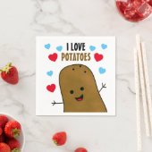 芋が大好き スタンダードカクテルナプキン (インサイチュ)