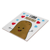 芋が大好き タイル (側面)