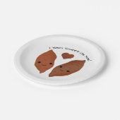 芋のうさじ ペーパープレート (アングル)