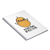 芋のダジャレが私を魅了する 面白い芋のダジャレ ノートブック (右側)