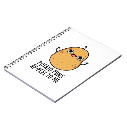 芋のダジャレが私を魅了する 面白い芋のダジャレ ノートブック (左側)