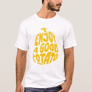 芋楽しむが好い Tシャツ