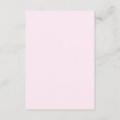 芍薬とアネモネの花嫁と花婿への願い アドバイスカード (裏面)