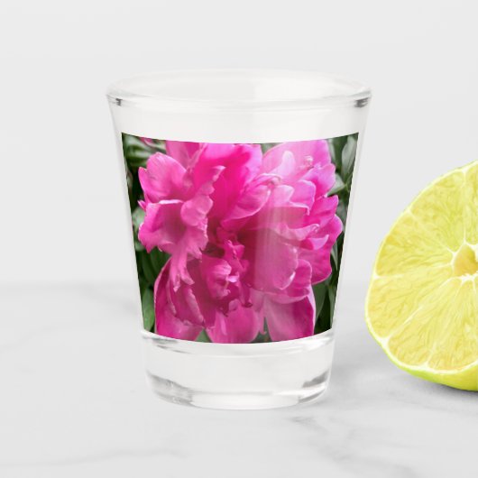 芍薬のショットグラス ショットグラス (正面)
