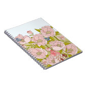 芍薬の妖精の家ノートブック ノートブック (右側)