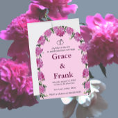 芍薬の招待。招待 招待状