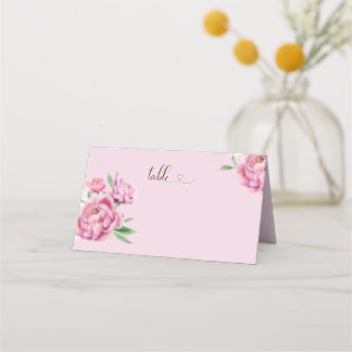 芍薬の結婚式 プレイスカード