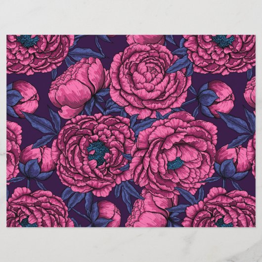 芍薬の花束 (裏面)