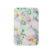 芍薬の花 バスマット (正面縦)