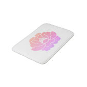 芍薬の花 バスマット (アングル)