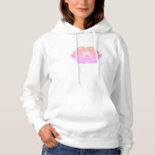 芍薬の花 パーカ (正面)