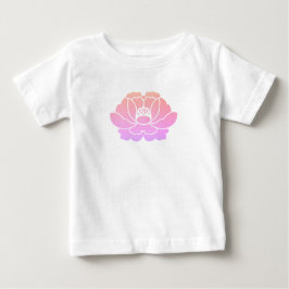 芍薬の花 ベビーTシャツ
