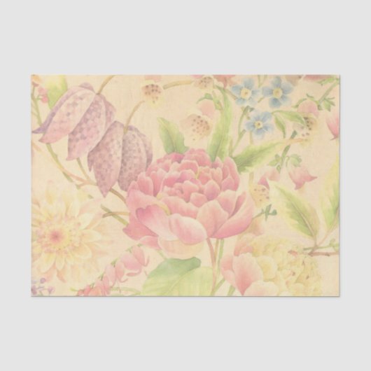 芍薬の花 薄葉紙 (正面)