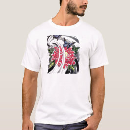芍薬の花 Tシャツ