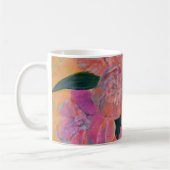 芍薬の静物画 コーヒーマグカップ (左)