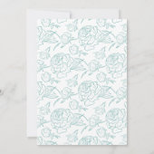 芍薬エレガンス ウェディング セーブザデート (裏面)