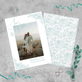 芍薬エレガンス ウェディング セーブザデート