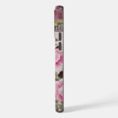 芍薬プレイス モノグラム iPhoneケース (左側面)