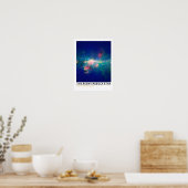 芍薬星雲の星の宇宙教育 ポスター (キッチン)