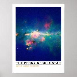 芍薬星雲の星の宇宙教育 ポスター