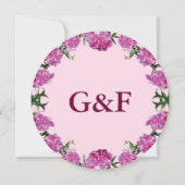 芍薬。 セーブザデート (裏面)