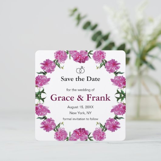 芍薬。 セーブザデート (スタンド正面)