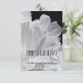 芍薬 1周年結婚記念日パーティー招待状2 招待状 (スタンド正面)