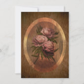 芍薬 4 x 5.6" 招待状 (正面)