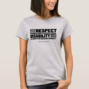 芒の単語の雲のティー Tシャツ