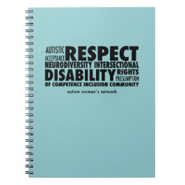 芒の単語の雲のノート ノートブック