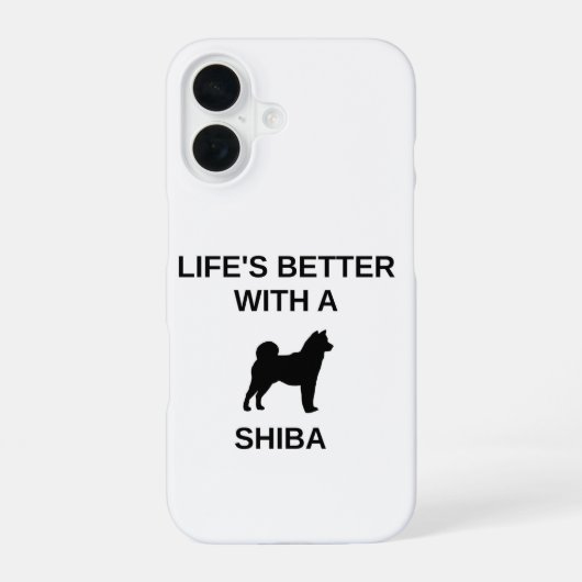 芝での生活は良い iPhone 16ケース (裏面)
