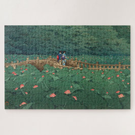 芝の弁天池 川瀬巴水 ジグソーパズル