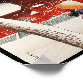 芝の蔵上寺東京の二十景 ポスター (角)