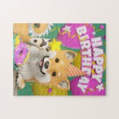 芝ハッピーバースデー ジグソーパズル (横)