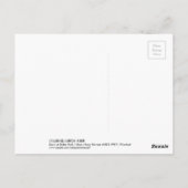 芝公園の雪、東京・芝公園の雪、河瀬蓮井 ポストカード (裏面)